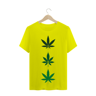 Nome do produtoT-Shirt 3 Folhas Verdes