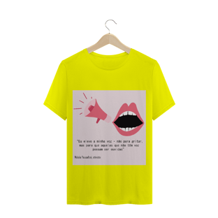 Nome do produtoT-Shirt Voz Malala