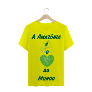 Nome do produtoT-Shirt A Amazônia é o Coração do Mundo