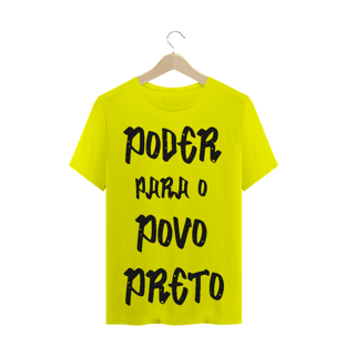 Nome do produtoT-Shirt Poder para o Povo Preto