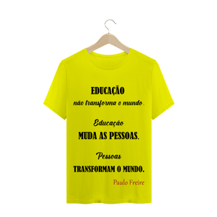 Nome do produtoT-Shirt Educação Paulo Freire