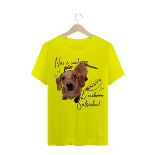 Nome do produtoCamiseta Daschund - Cachorro Salsicha