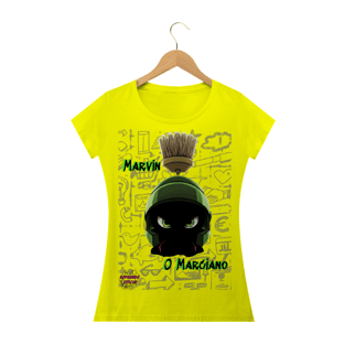 Nome do produtoMarvin O Marciano! Camisa Feminina Baby Long Quality