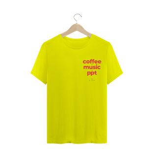 Nome do produtoCamiseta Coffee Music e PPT