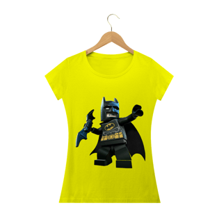 Nome do produtoCamiseta Baby Long Feminina - Lego Batman