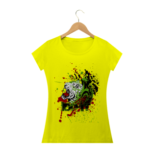Nome do produtoCamiseta Baby Long Feminina - Do It Tigre