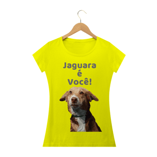 Nome do produto Camiseta Baby Long Quality Estampa Cachorro Jaguara é Você