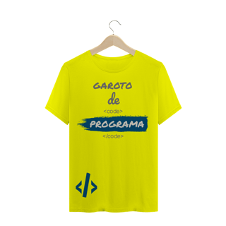Nome do produto Camiseta Quality Estampa Frase - Garoto de Programa