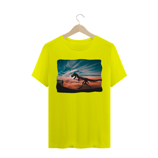 Nome do produto Camiseta Quality Estampa Passeando com Dinossauro