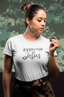 Nome do produtoCamiseta Exército de Jesus - (unissex)