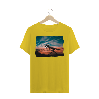 Nome do produto Camiseta Estonada Estampa Passeando com Dinossauro