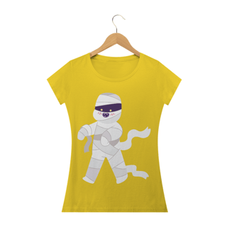 Nome do produto Camiseta Baby Long Estonada Estampa Múmia Amiga Fofa