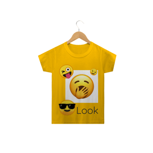Nome do produtoCamiseta emoji infantil