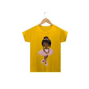 Nome do produtoCamiseta infantil Bailarina Cut 