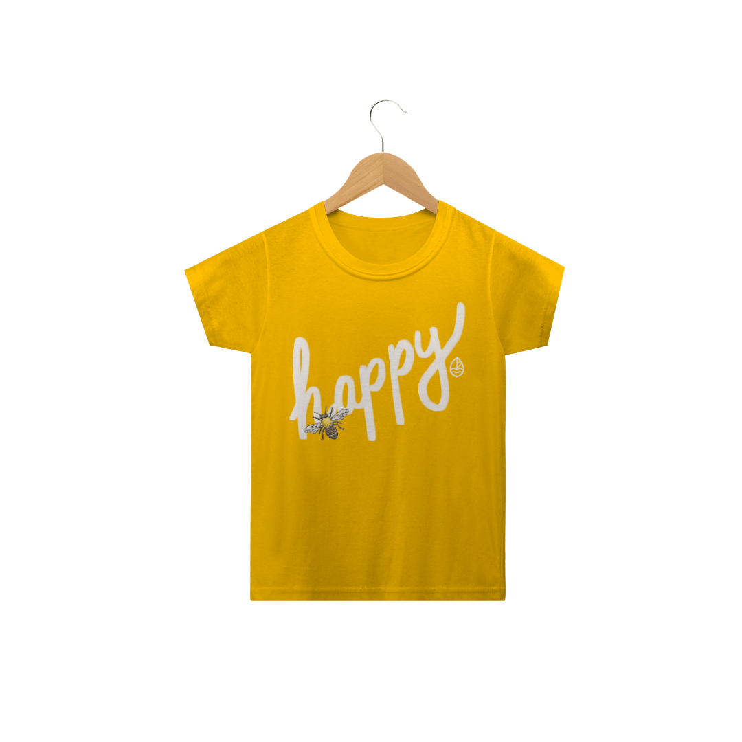 Bee Happy - Infantil - Amarela