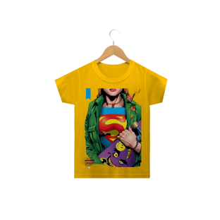 Nome do produtoSuperGirl ! Camisa Infantil Menina