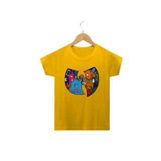 Nome do produtoCamiseta Infantil Wu Tang Clan Logo Monsters