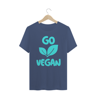 Nome do produtoGo Vegan _ Malha Estonada_ Unissex