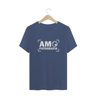Nome do produto Camiseta estonada AMO FOTOGRAFIA