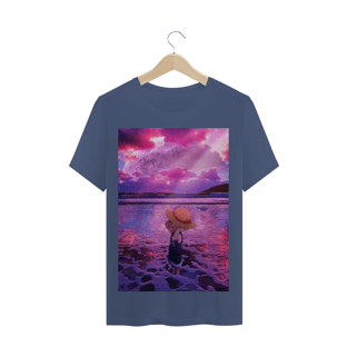 Nome do produtoCamiseta Estonada - Beach Luffy