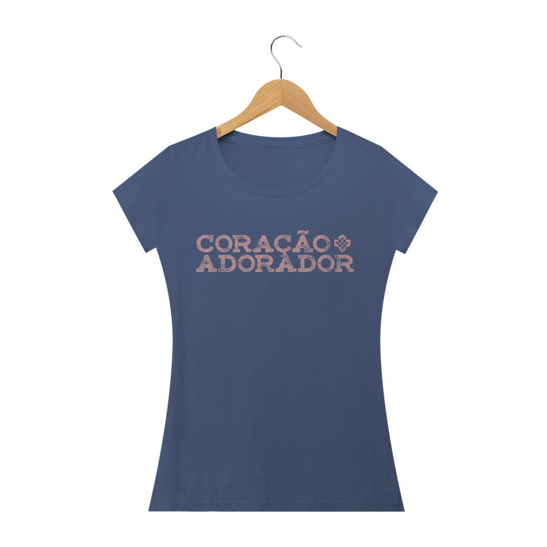 Camiseta Feminina Coração Adorador