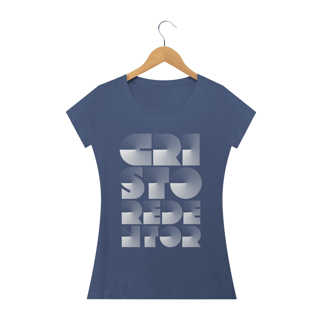 Nome do produto Camiseta Feminina Cristo Redentor radial