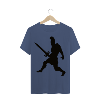 Nome do produto Camiseta Estonada Estampa Silhueta Gladiador