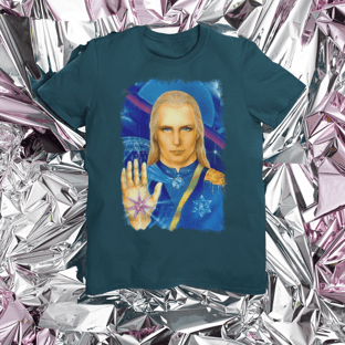 Nome do produtoCamiseta Estonada Ashtar Sheran - (unissex)