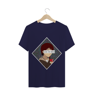 Nome do produtoCamiseta Básica ✪ - Close the world (Lain)