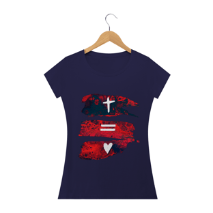 Nome do produtoCamiseta Cruz igual a amor