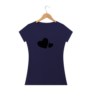 Nome do produtoCamisa Feminina Corações +Cores