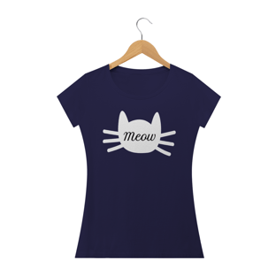 Nome do produtoCamisa Feminina Preta Gato +Cores
