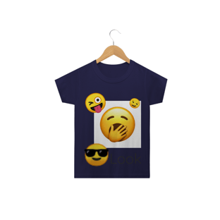 Nome do produtoCamiseta emoji infantil