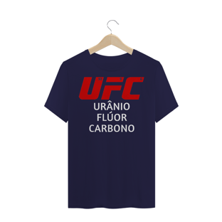 Nome do produtoCamisa Urânio, Flúor e Carbono (UFC) Preto/ Azul Marinho