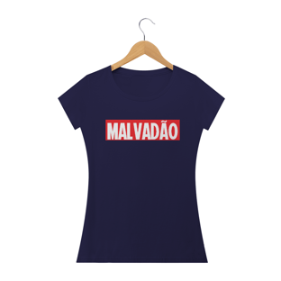Nome do produtoCamiseta Feminina malvadão xamã 