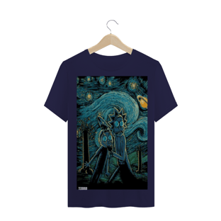 Nome do produtocamiseta Rick and morty noite estrelada 