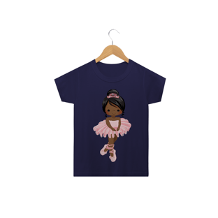 Nome do produtoCamiseta infantil Bailarina Cut 