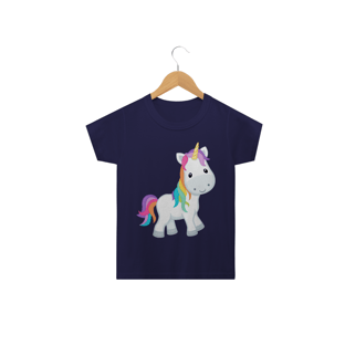 Nome do produtoCamiseta Infantil Magia Unicórnio cute