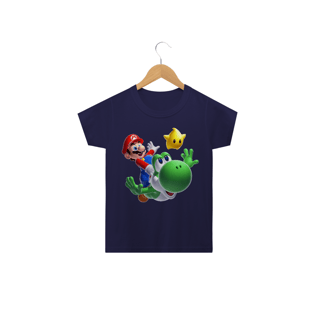 Nome do produtoCamiseta infantil Super Mario Bros