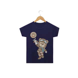 Nome do produtoCamiseta infantil Urso Aviador 