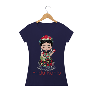 Nome do produtoCamiseta Feminina Frida Pintora