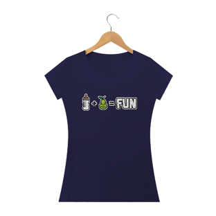 Nome do produtoCamiseta Feminina PERA FUN 