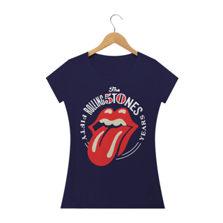 Nome do produto Camiseta Feminina Rolling 50 