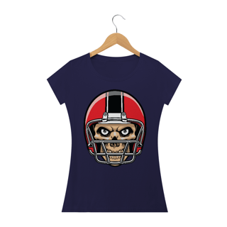 Nome do produto Camiseta Feminina Caveira Jogador