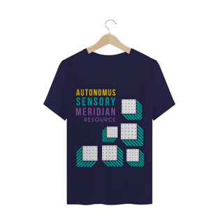 Nome do produtoCamiseta ASMR Conceito - Camiseta Autonomus Sensory Meridian Resource