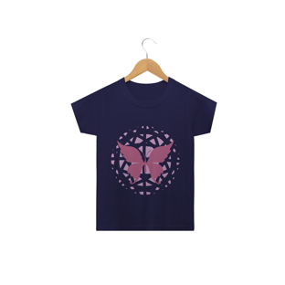 Nome do produtocamiseta infantil borboleta