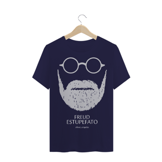 Nome do produto Camiseta Pluz Size Freud Estupefato Logo