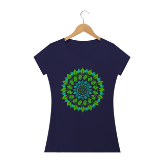 Nome do produto BABY LONG MANDALA VERDE FOLHAS