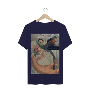 Nome do produtoCamiseta - Rock Lee vs Gaara - Linkin Park