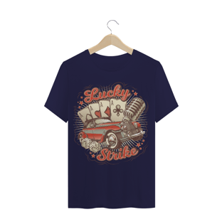 Nome do produtoCamiseta Lucky Strike Carro Retrô